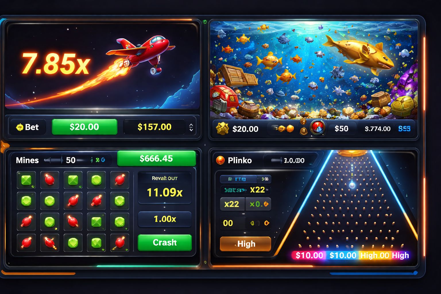 786JL Aviator crash and instant arcade games interface